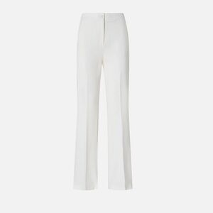 Pinko Classic White Straight Leg Pants